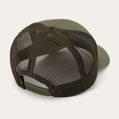 Rodeo Patch Trucker Cap Olive | Stetson
