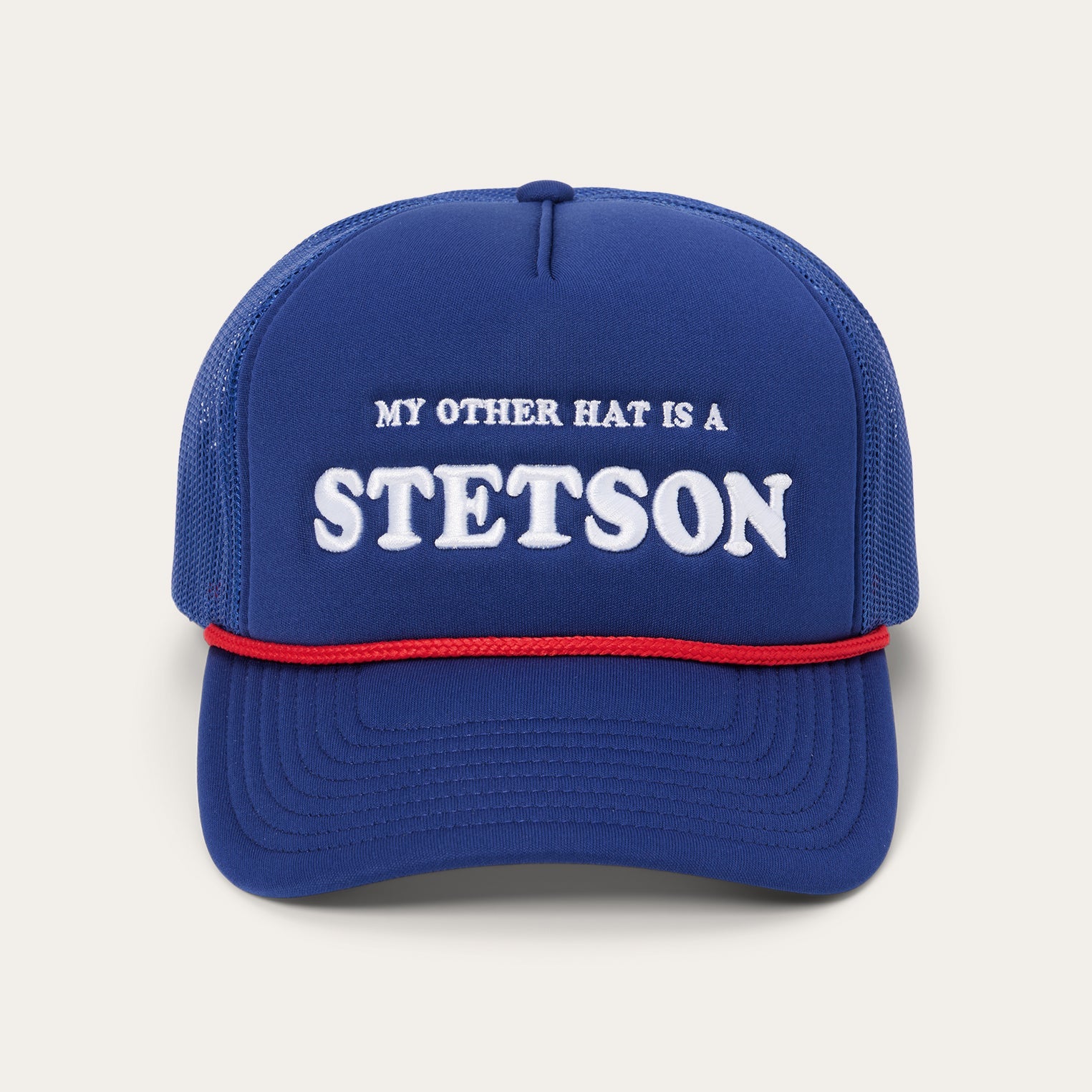 My Other Hat Is A Stetson Trucker Cap Royal | Stetson