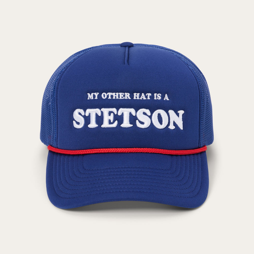 My Other Hat Is A Stetson Trucker Cap Royal | Stetson