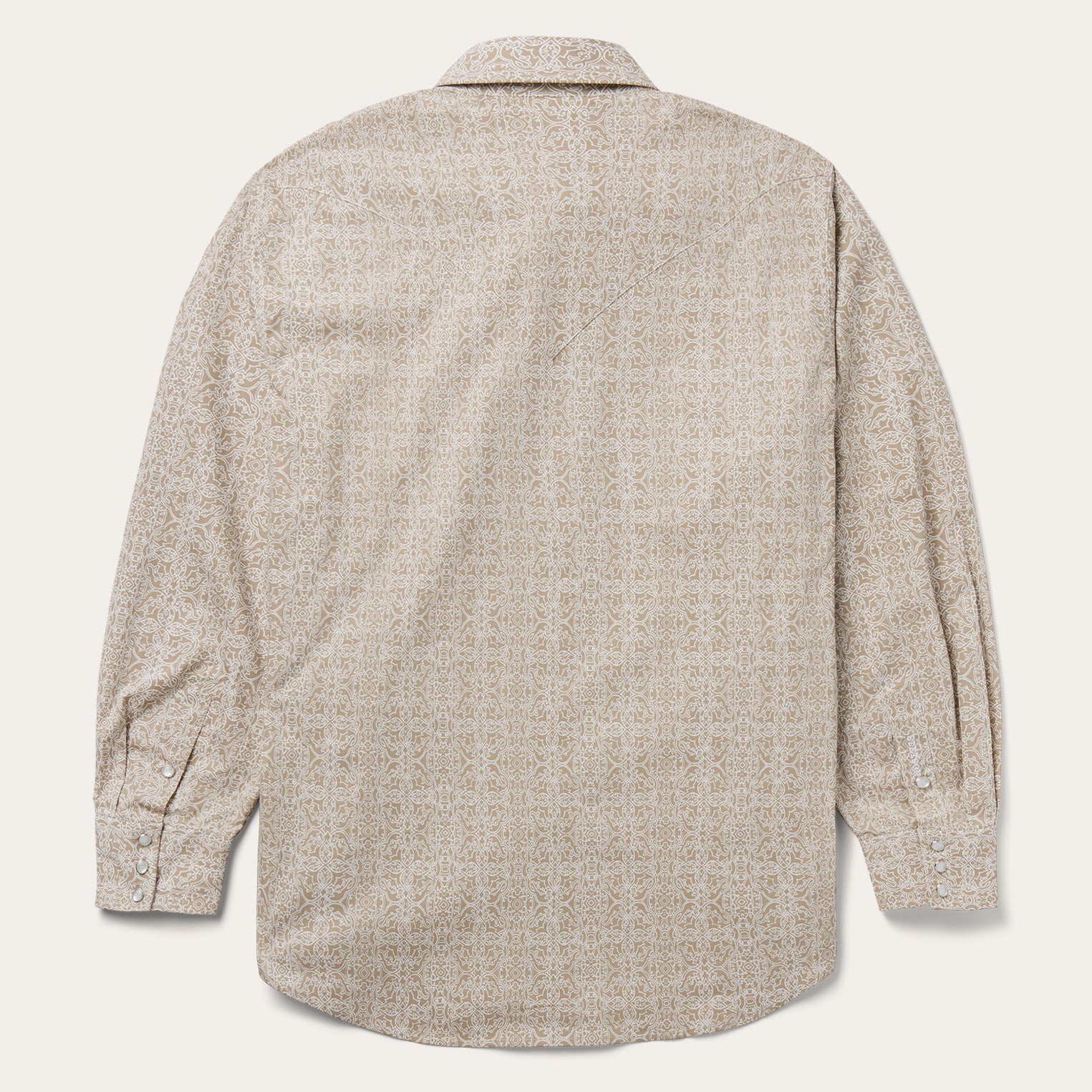 Medallion Print Western Shirt Brown | Stetson