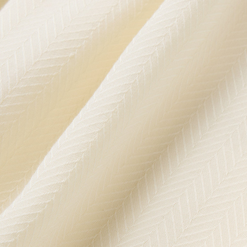 Cream Herringbone Blouse White | Stetson
