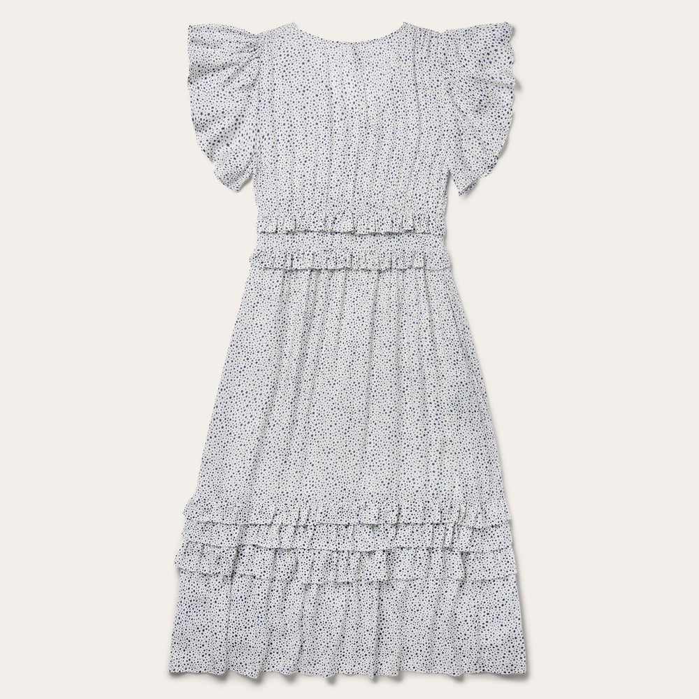 Stars Print Dress White | Stetson