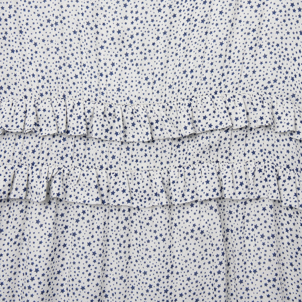 Stars Print Dress White | Stetson