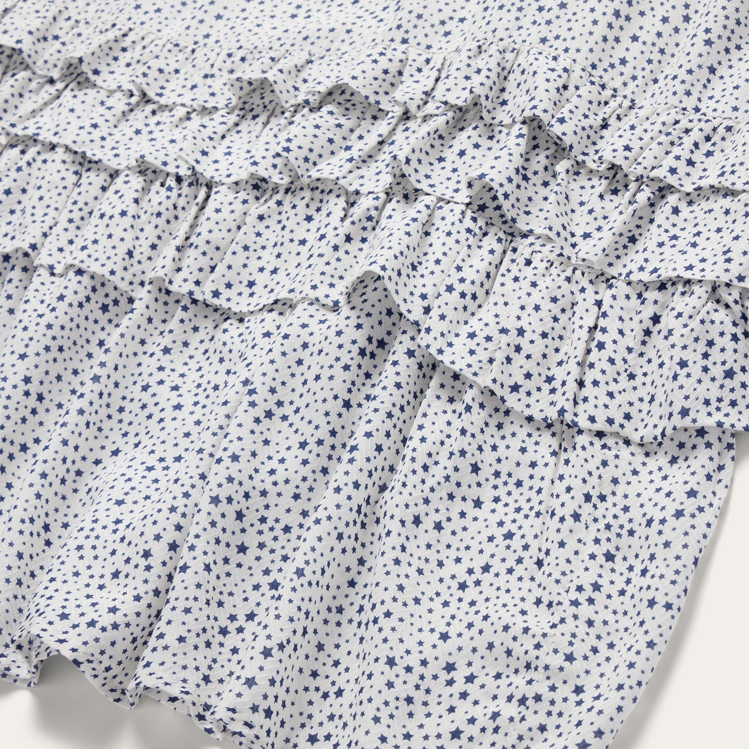 Stars Print Dress White | Stetson