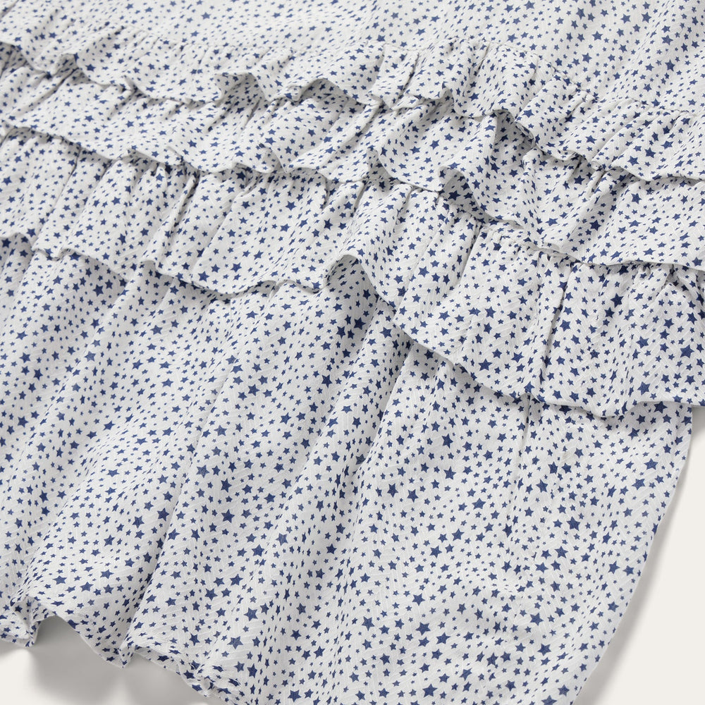 Stars Print Dress White | Stetson