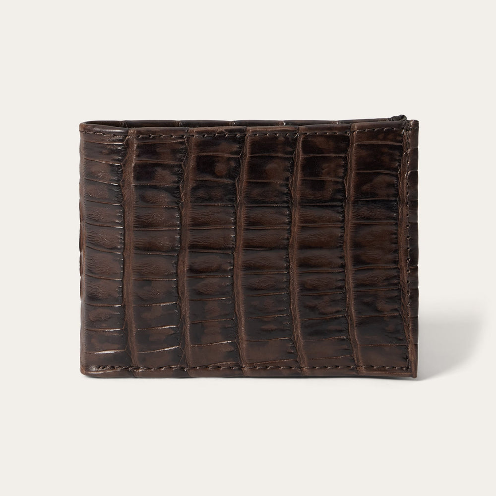 Caiman Bi-Fold Wallet Cigar Classic | Stetson