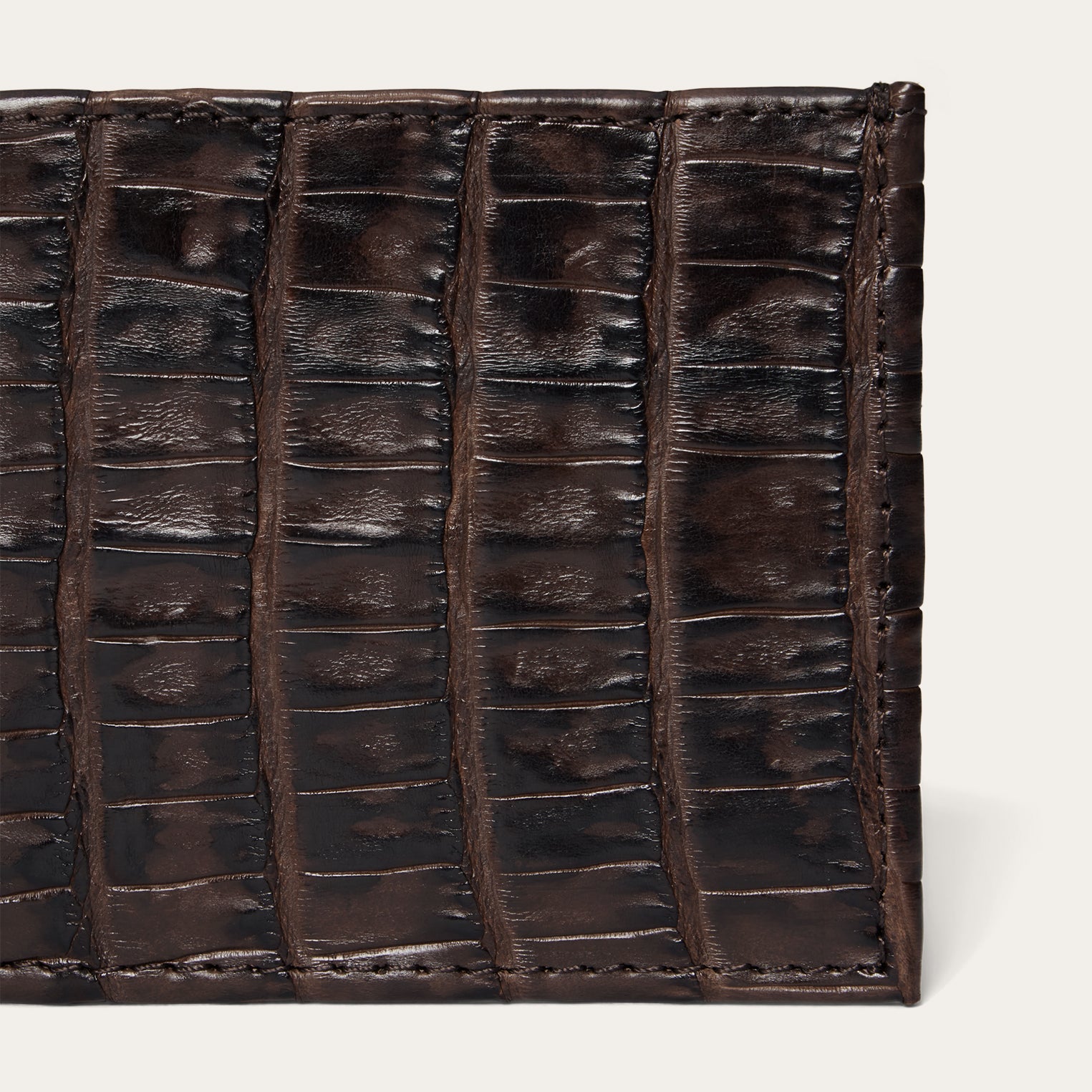 Caiman Bi-Fold Wallet Cigar Classic | Stetson