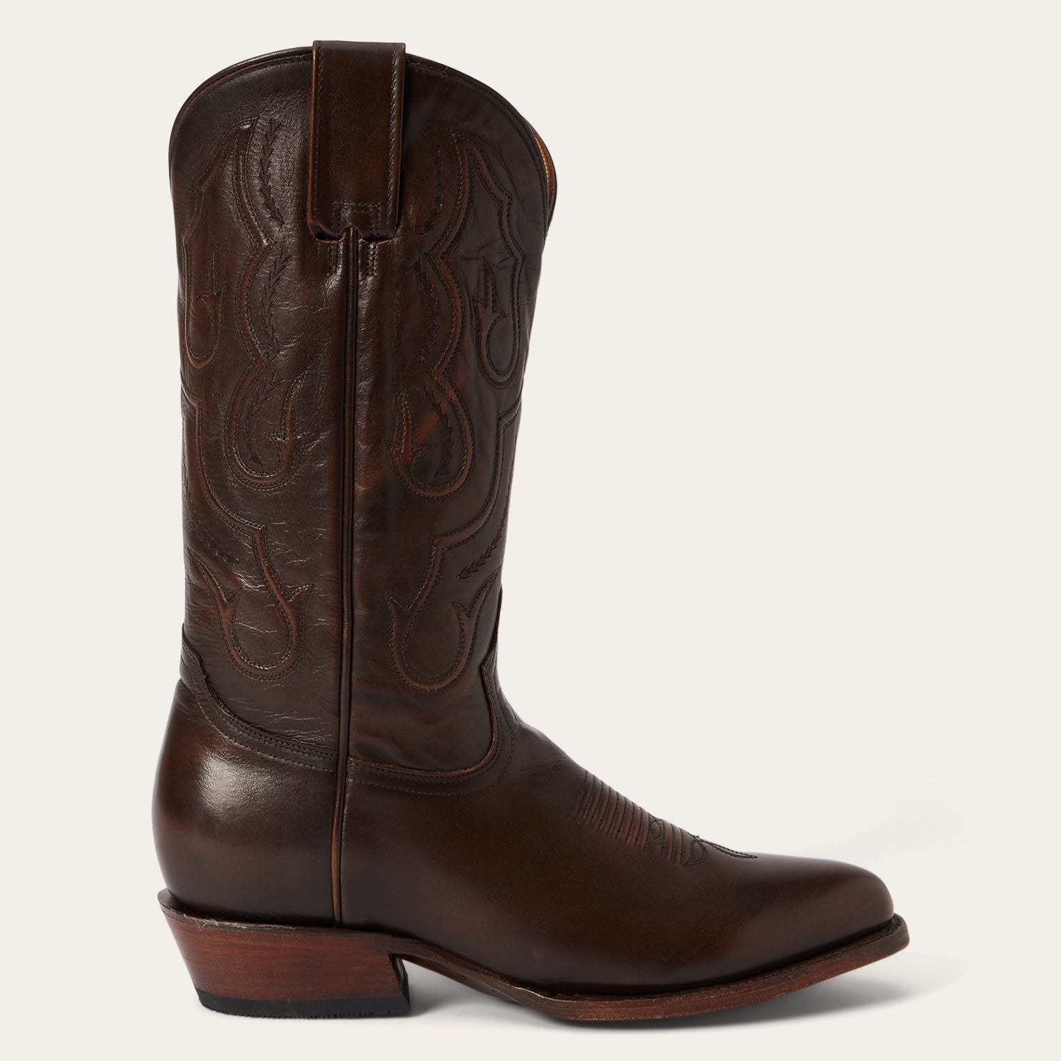 Carlisle Western Boots Burnished Brown | Stetson