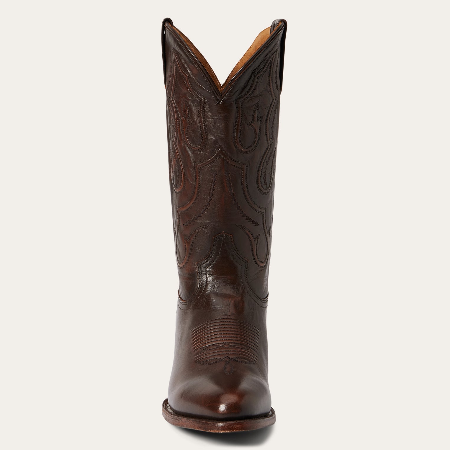 Carlisle Western Boots Burnished Brown | Stetson
