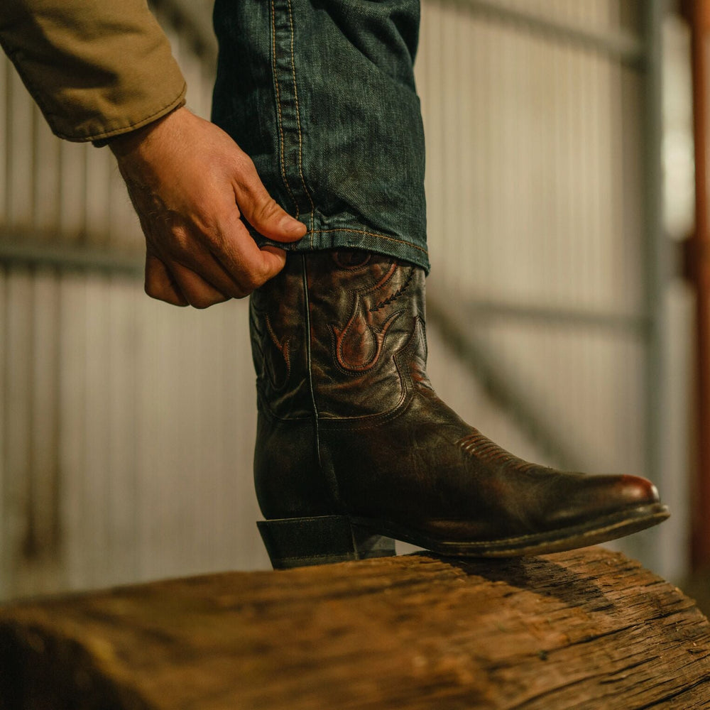Carlisle Western Boots Black Cherry | Stetson