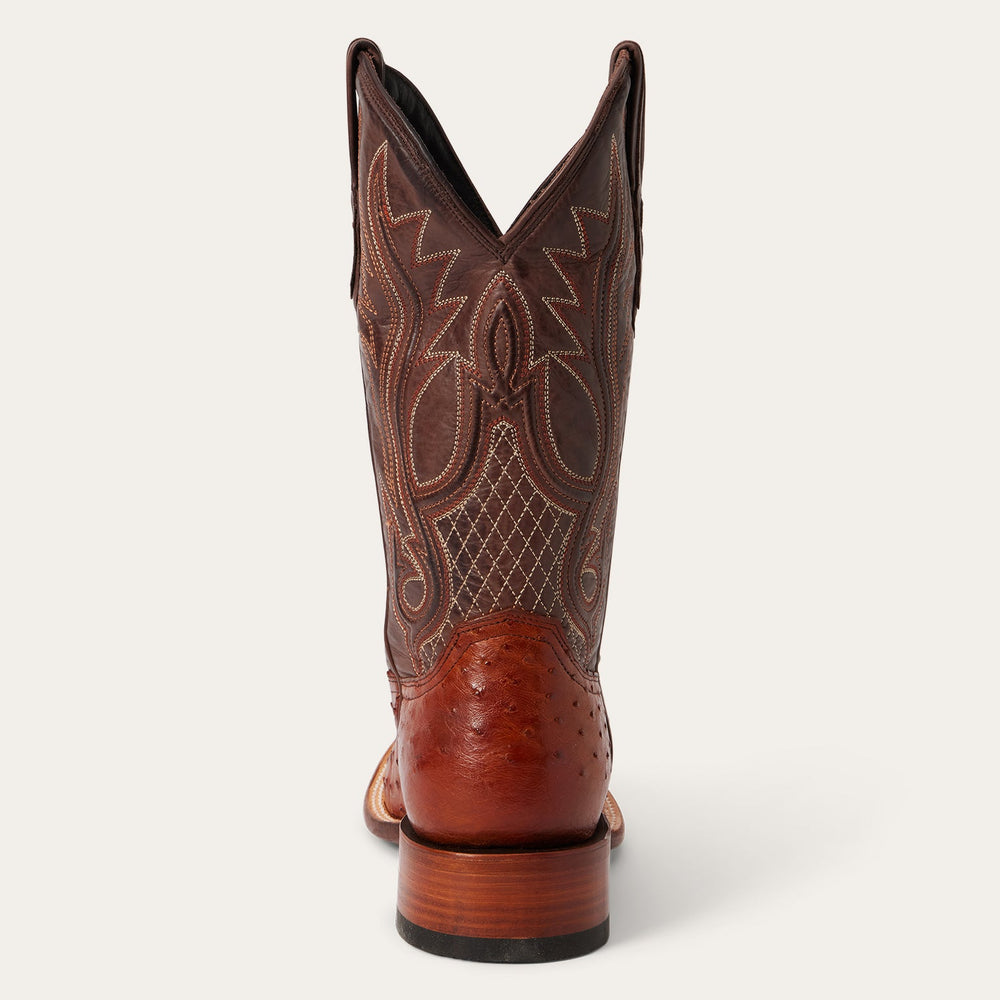 Ozzy Ostrich Boot Brown | Stetson