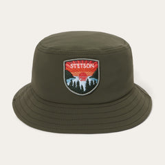 Sunset Bucket Hat Olive | Stetson