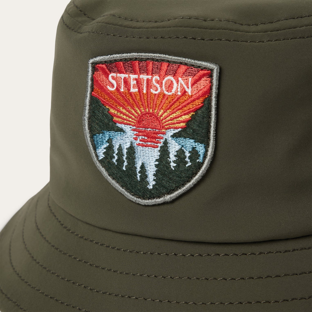 Sunset Bucket Hat Olive | Stetson
