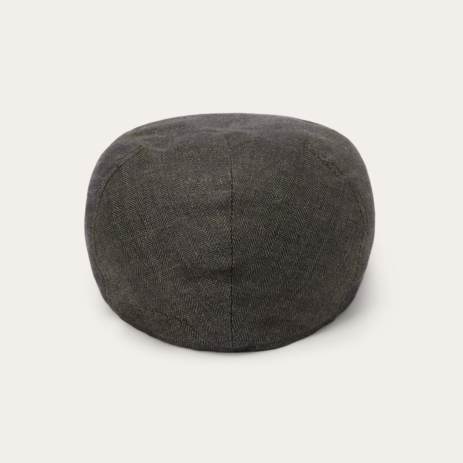 Herringbone Linen Ivy Cap Olive Herringbone | Stetson