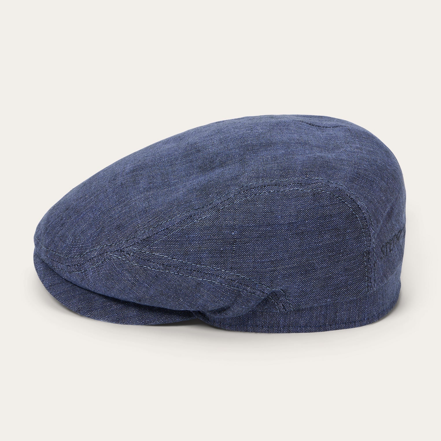 Linen Driver Cap Blue | Stetson