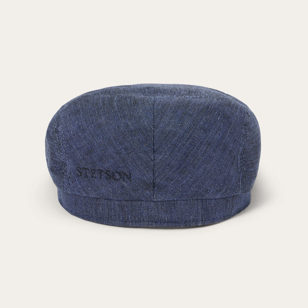 Linen Driver Cap Blue | Stetson