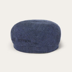 Linen Driver Cap Blue | Stetson
