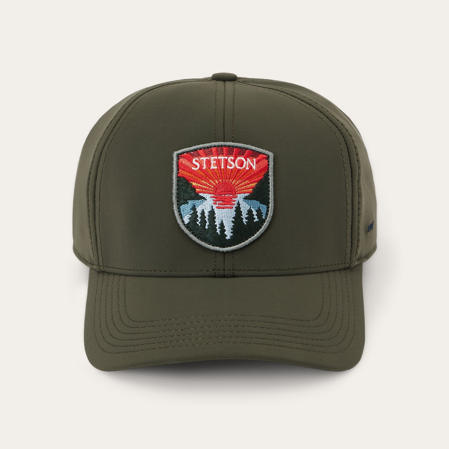 Sunset Baseball Cap Olive | Stetson