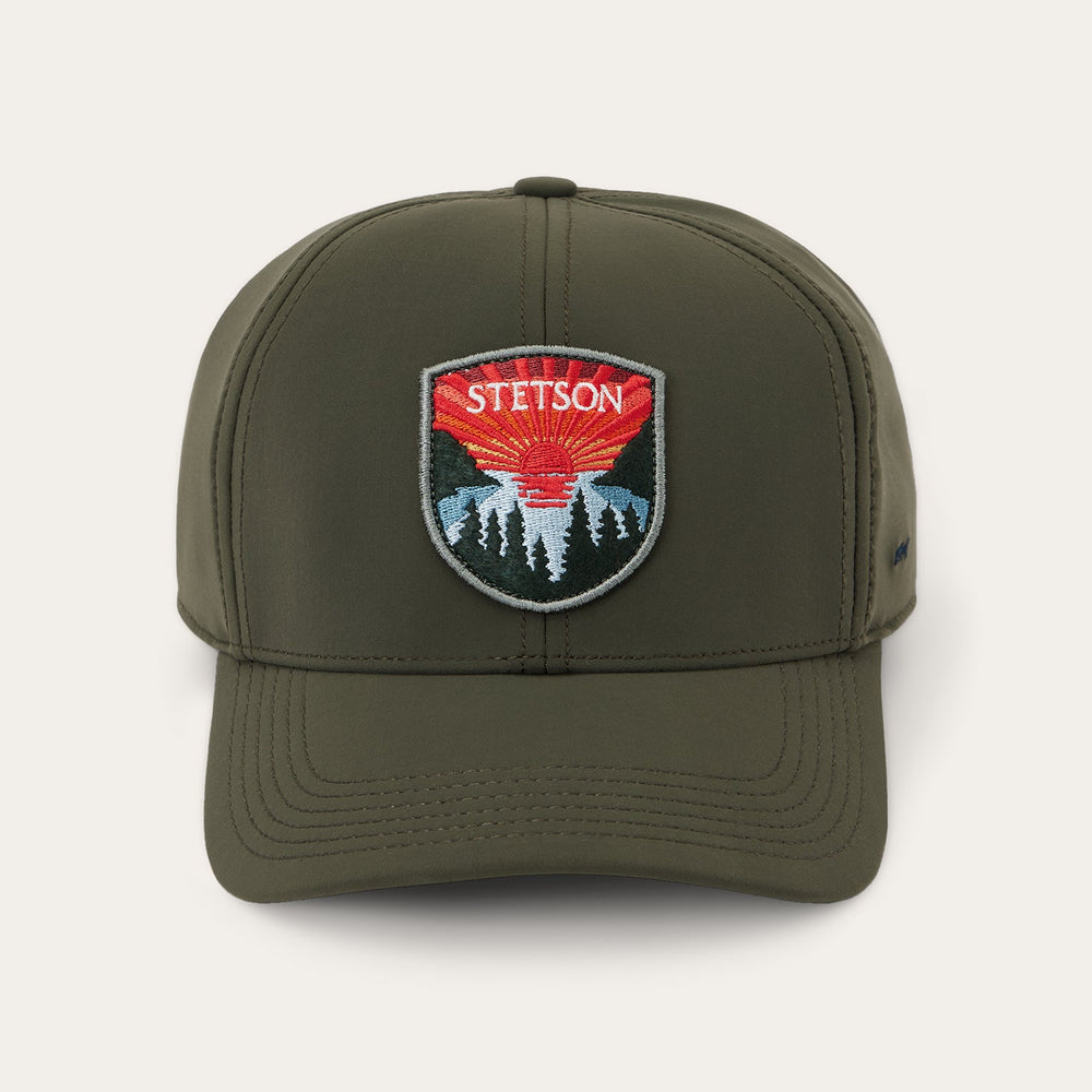 Sunset Baseball Cap Olive | Stetson