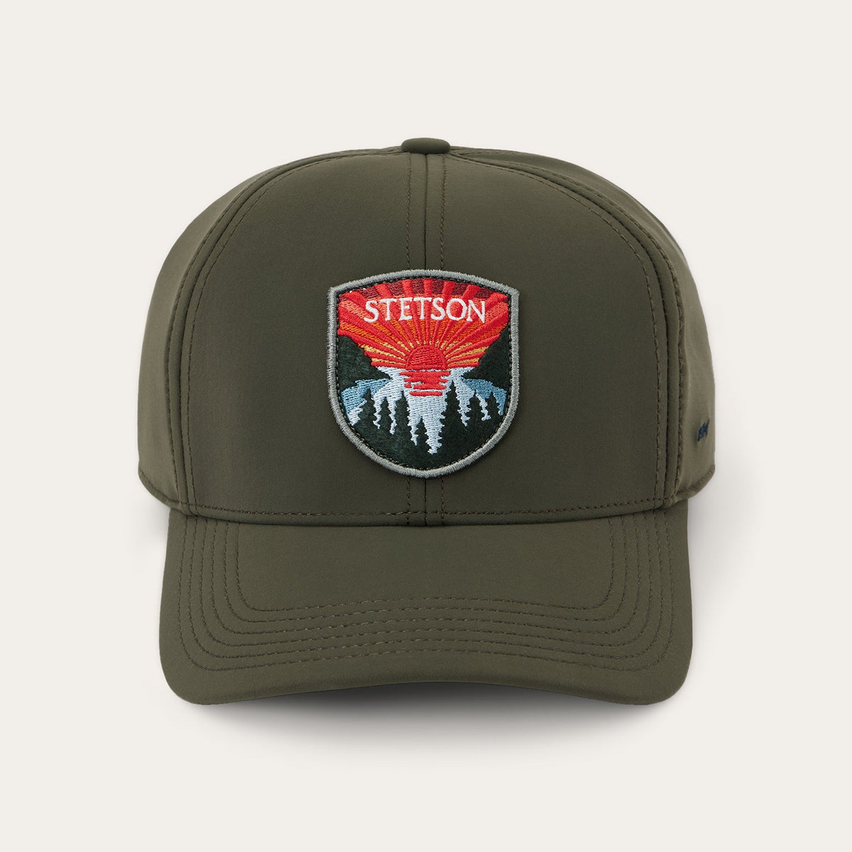 Sunset Baseball Cap Olive | Stetson