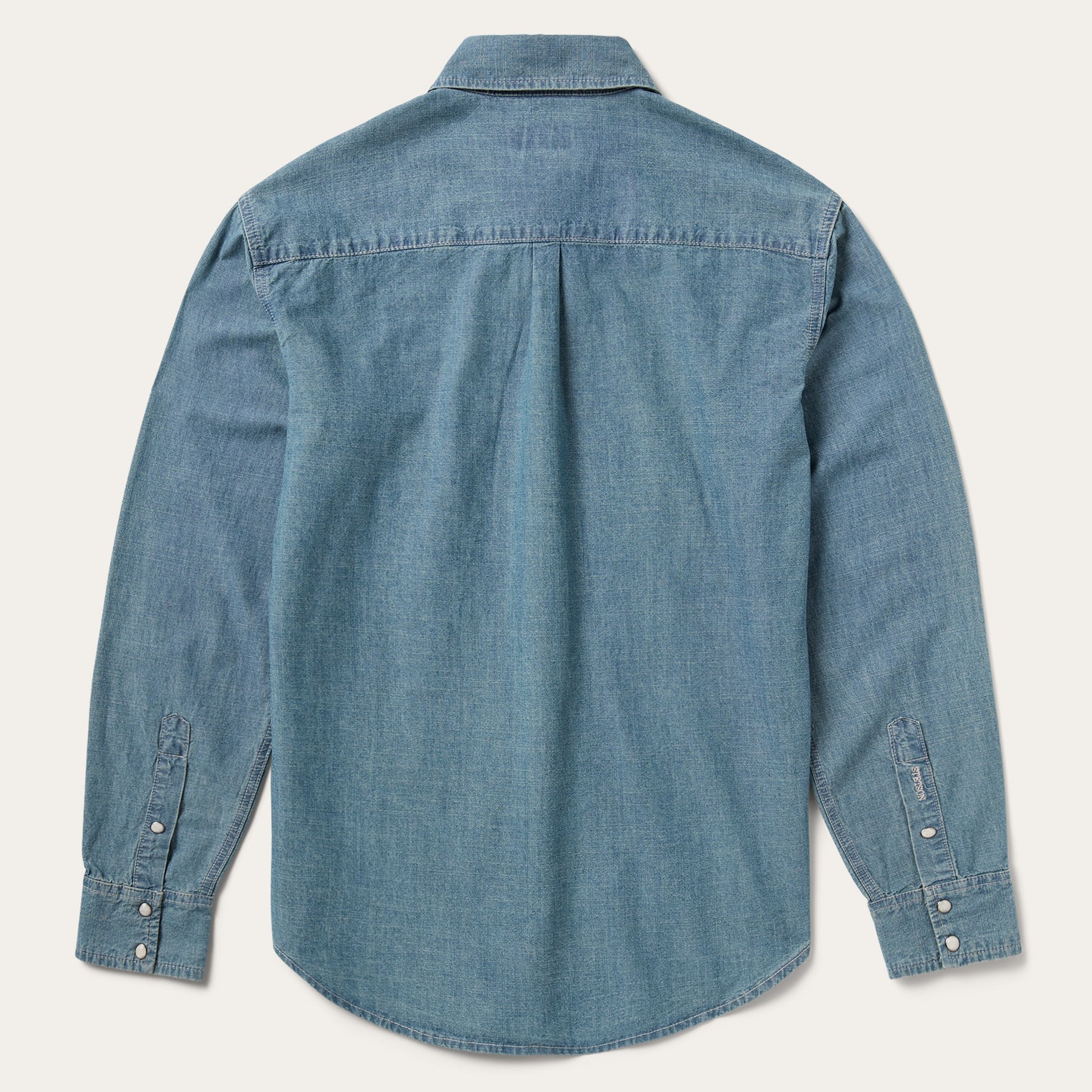 Chambray Denim Shirt Blue | Stetson