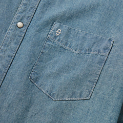Chambray Denim Shirt Blue | Stetson
