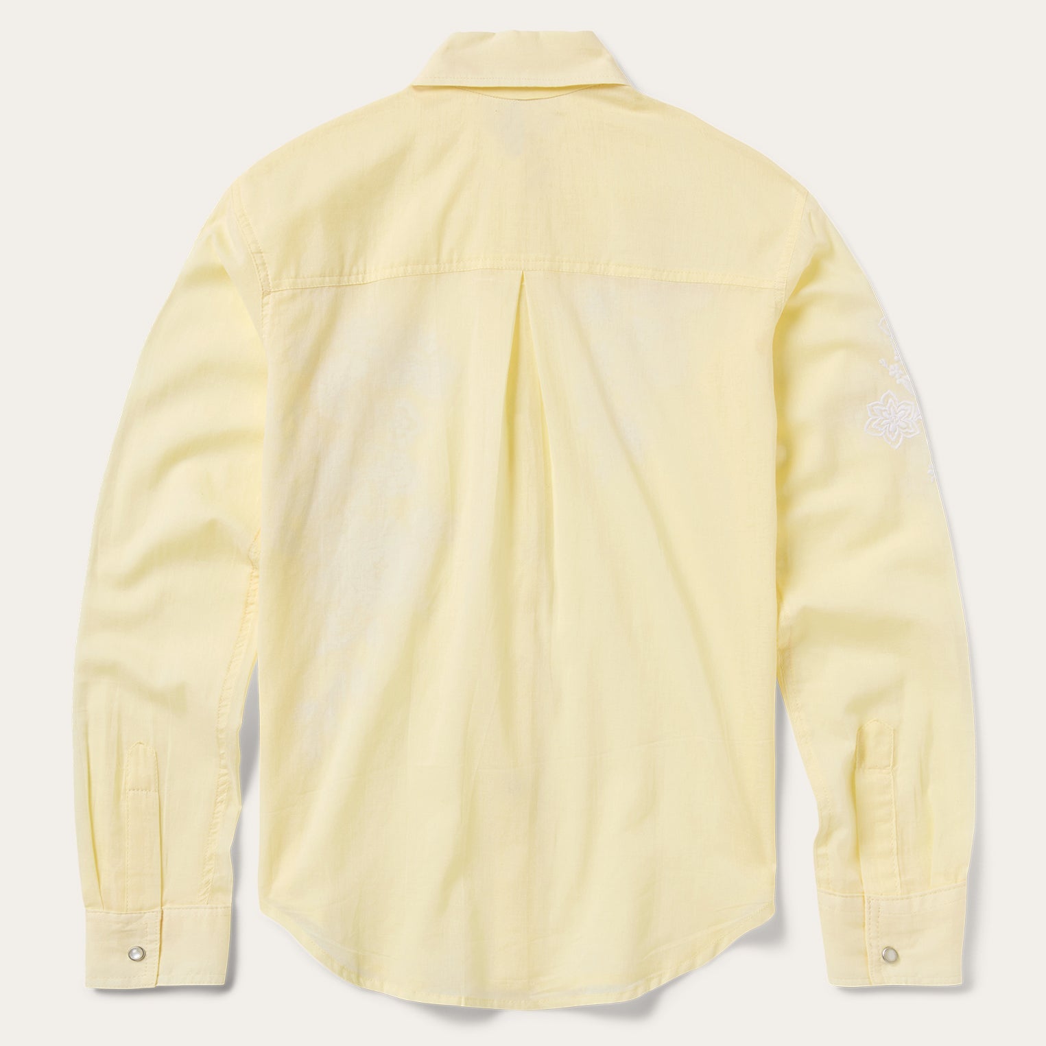 Embroidered Western Shirt Yellow | Stetson