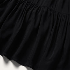 Solid Sleeveless Prairie Dress Black | Stetson