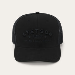 American Legend Trucker Cap Black/Black | Stetson
