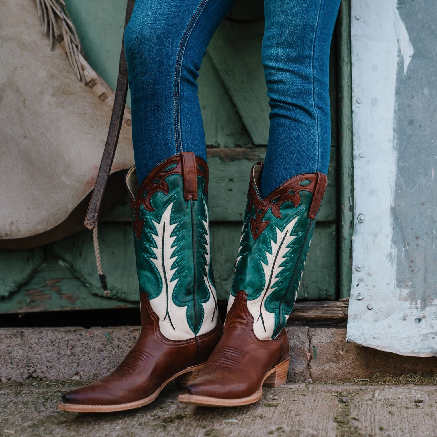 Jess Boots Turquoise | Stetson