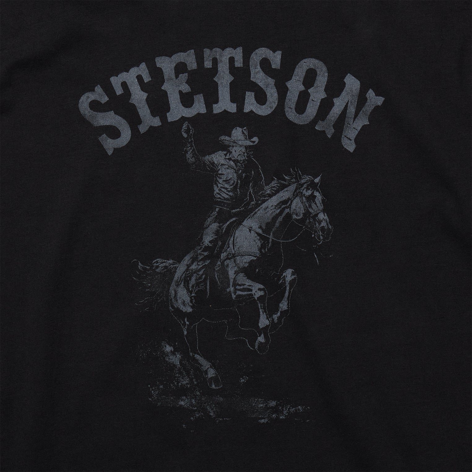 Bronco Rider Graphic Tee Black | Stetson