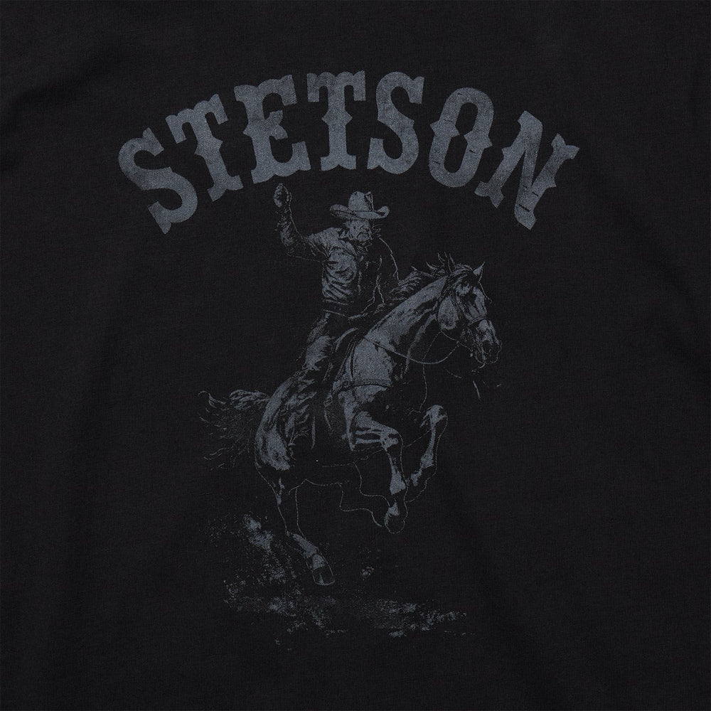 Bronco Rider Graphic Tee Black | Stetson