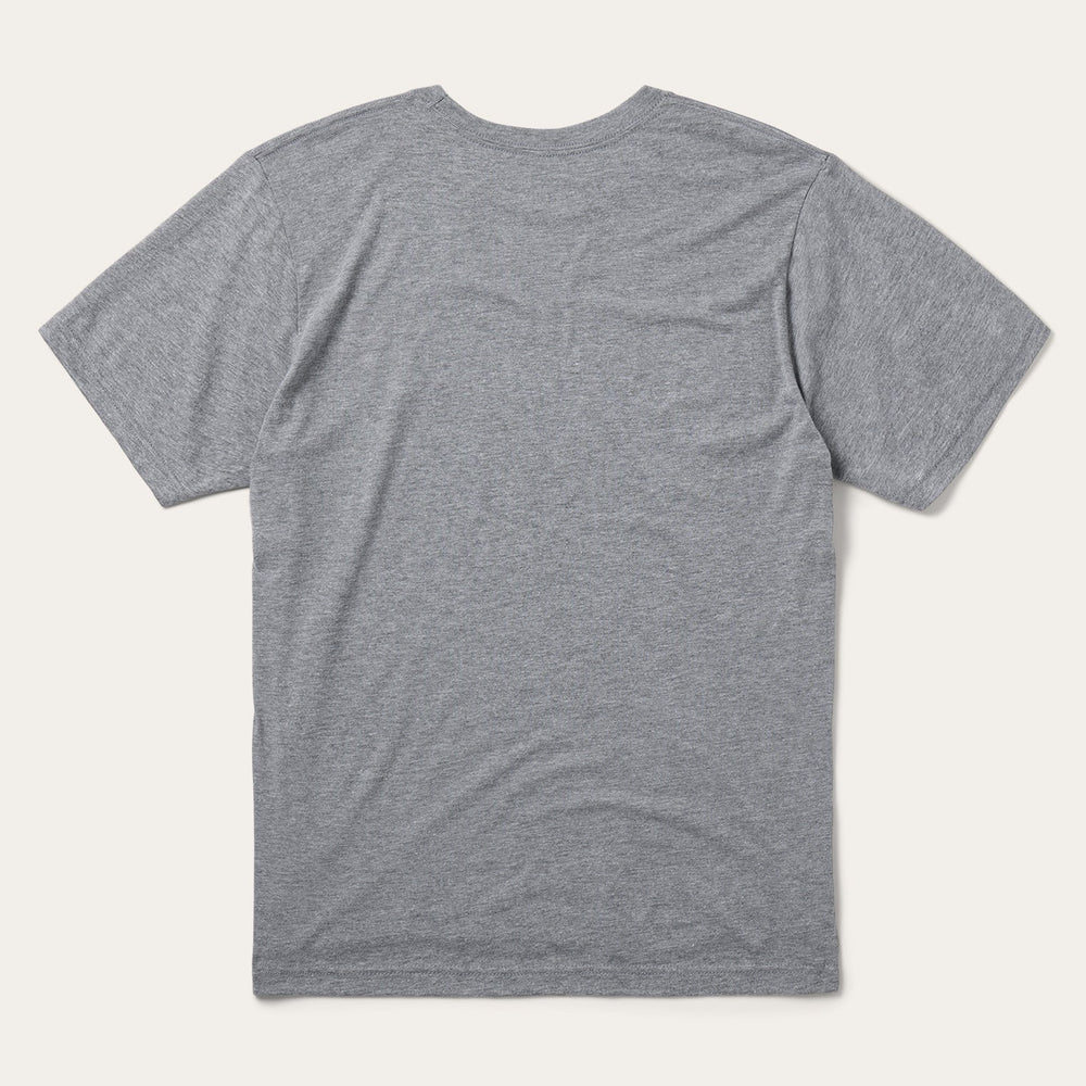 Bronco Rider Graphic Tee Grey | Stetson