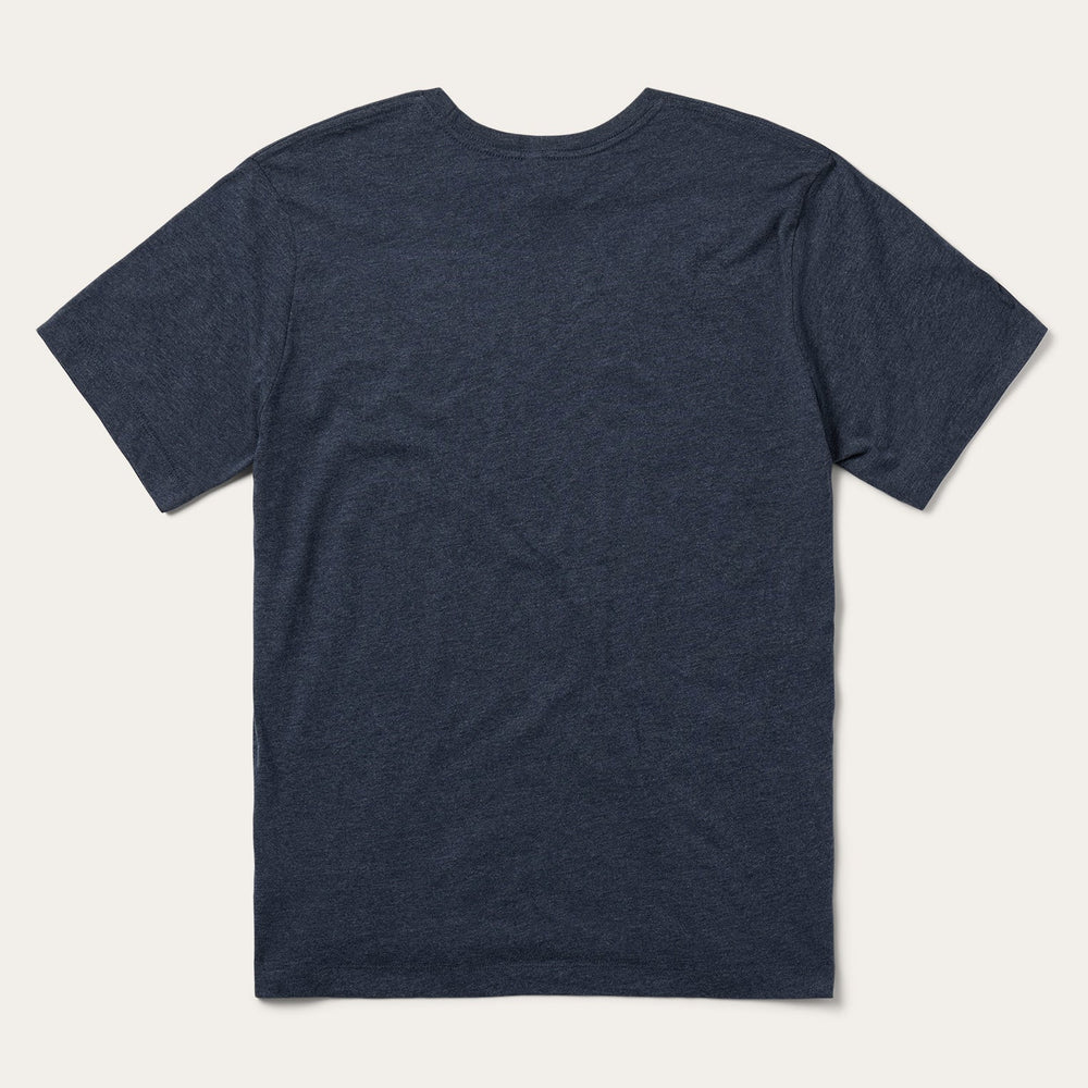 Bronco Rider Graphic Tee Blue | Stetson