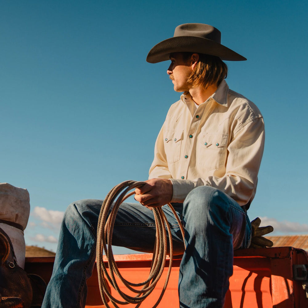 Shasta 10X Cowboy Hat - 4 1/4" Brim Charcoal | Stetson