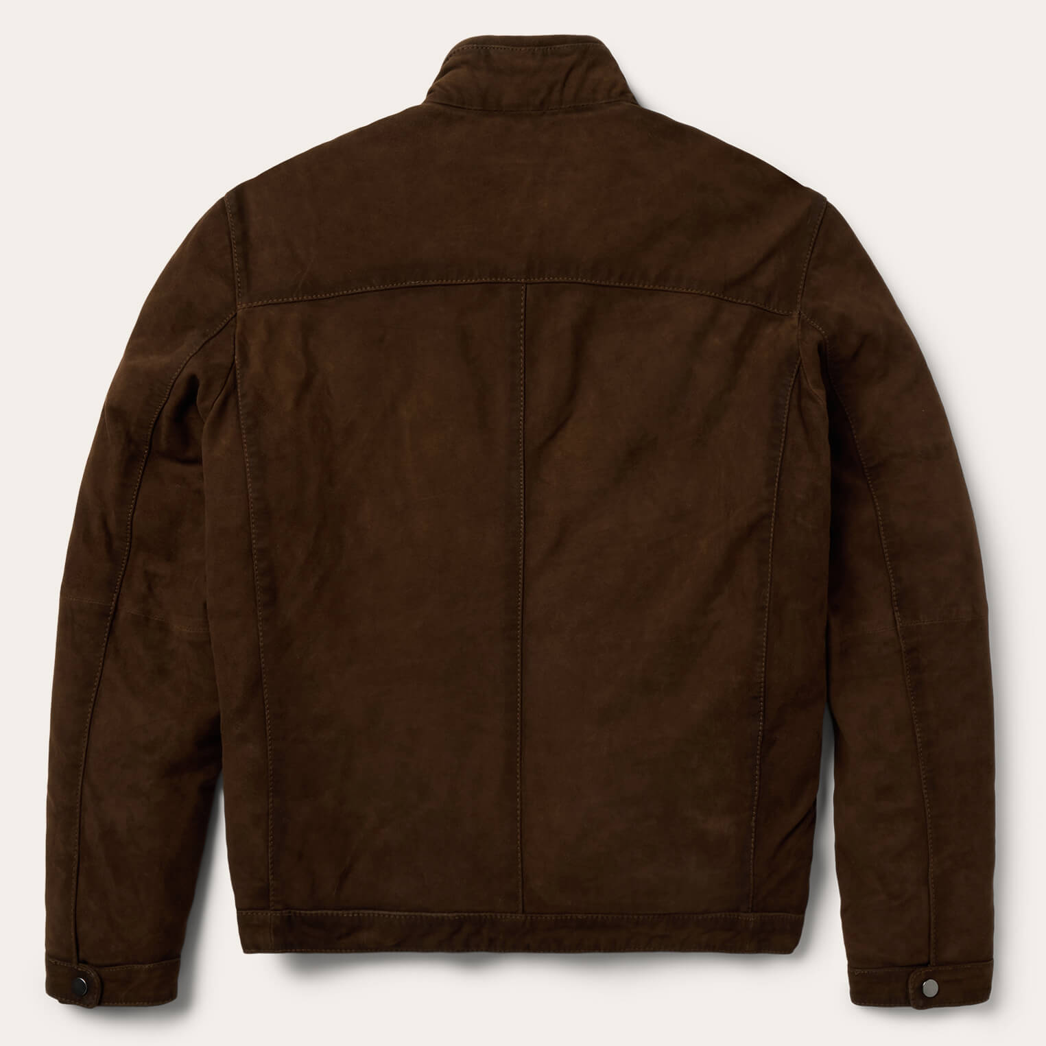 Suede Moto Jacket Brown | Stetson