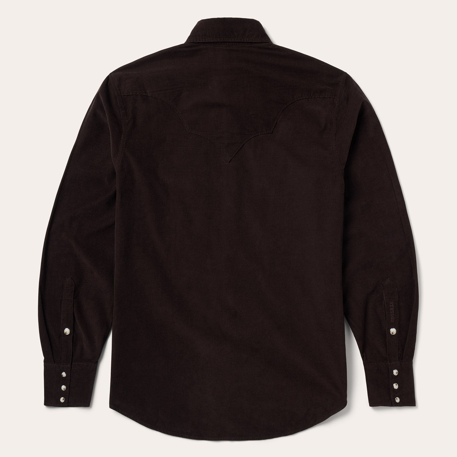 Corduroy Western Shirt Brown | Stetson