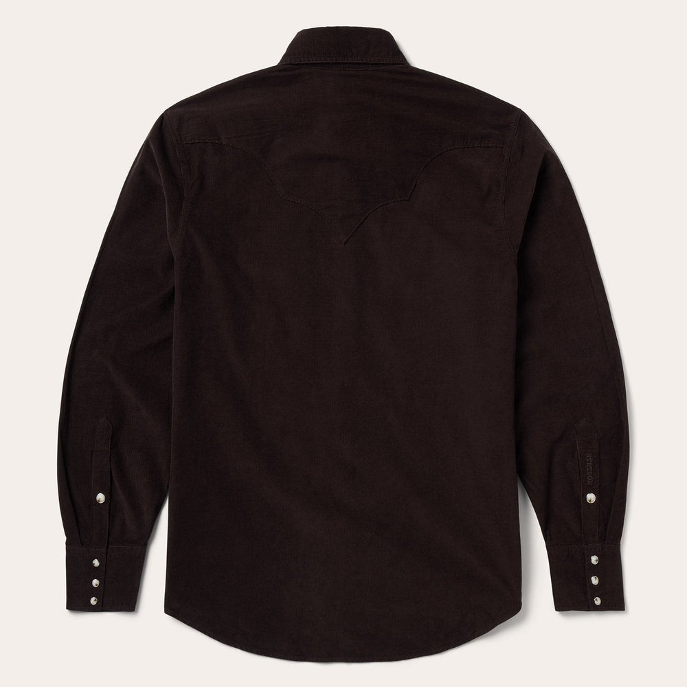 Corduroy Western Shirt Brown | Stetson