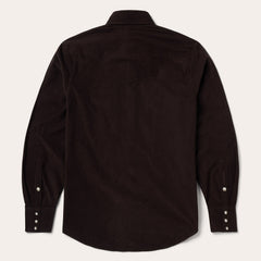 Corduroy Western Shirt Brown | Stetson