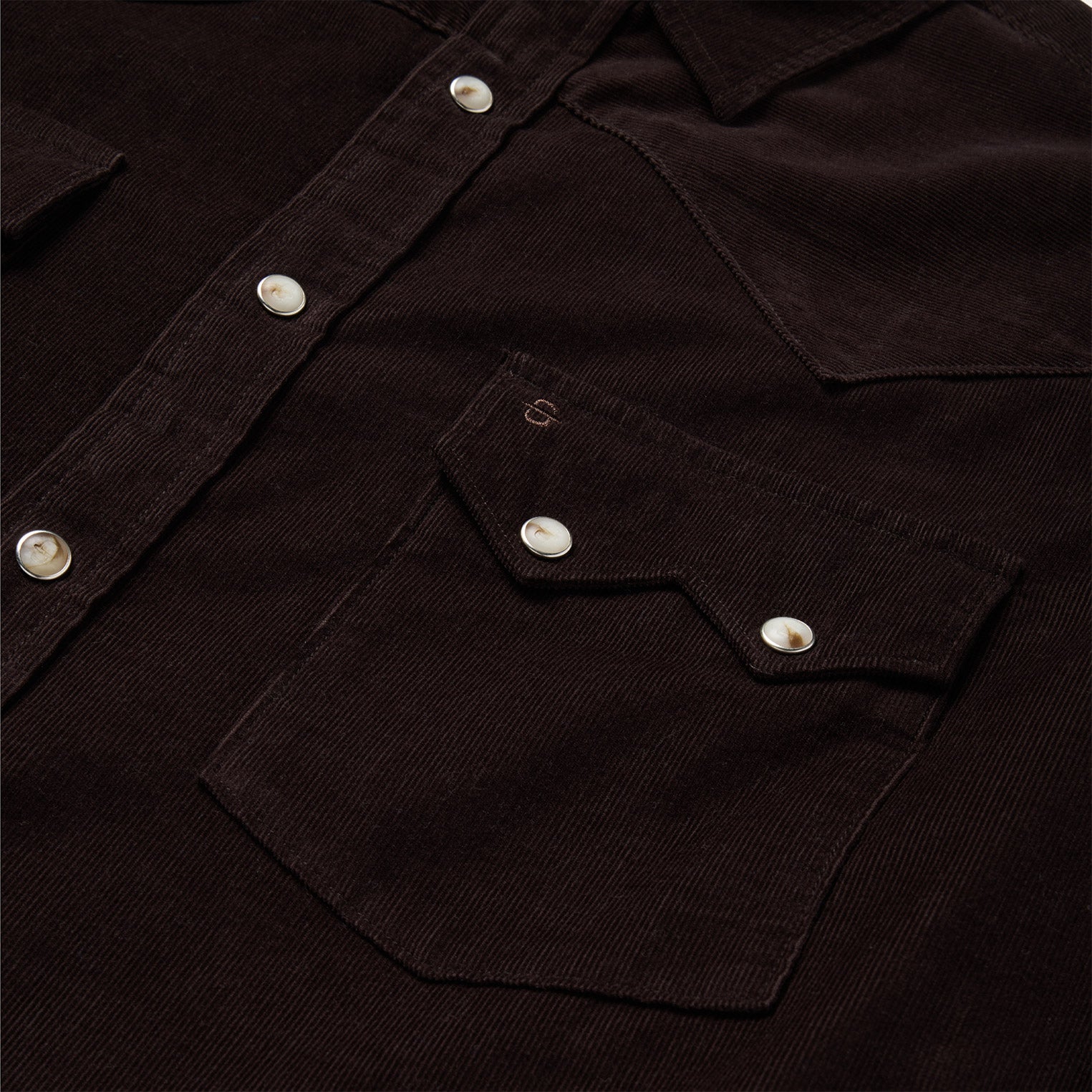 Corduroy Western Shirt Brown | Stetson