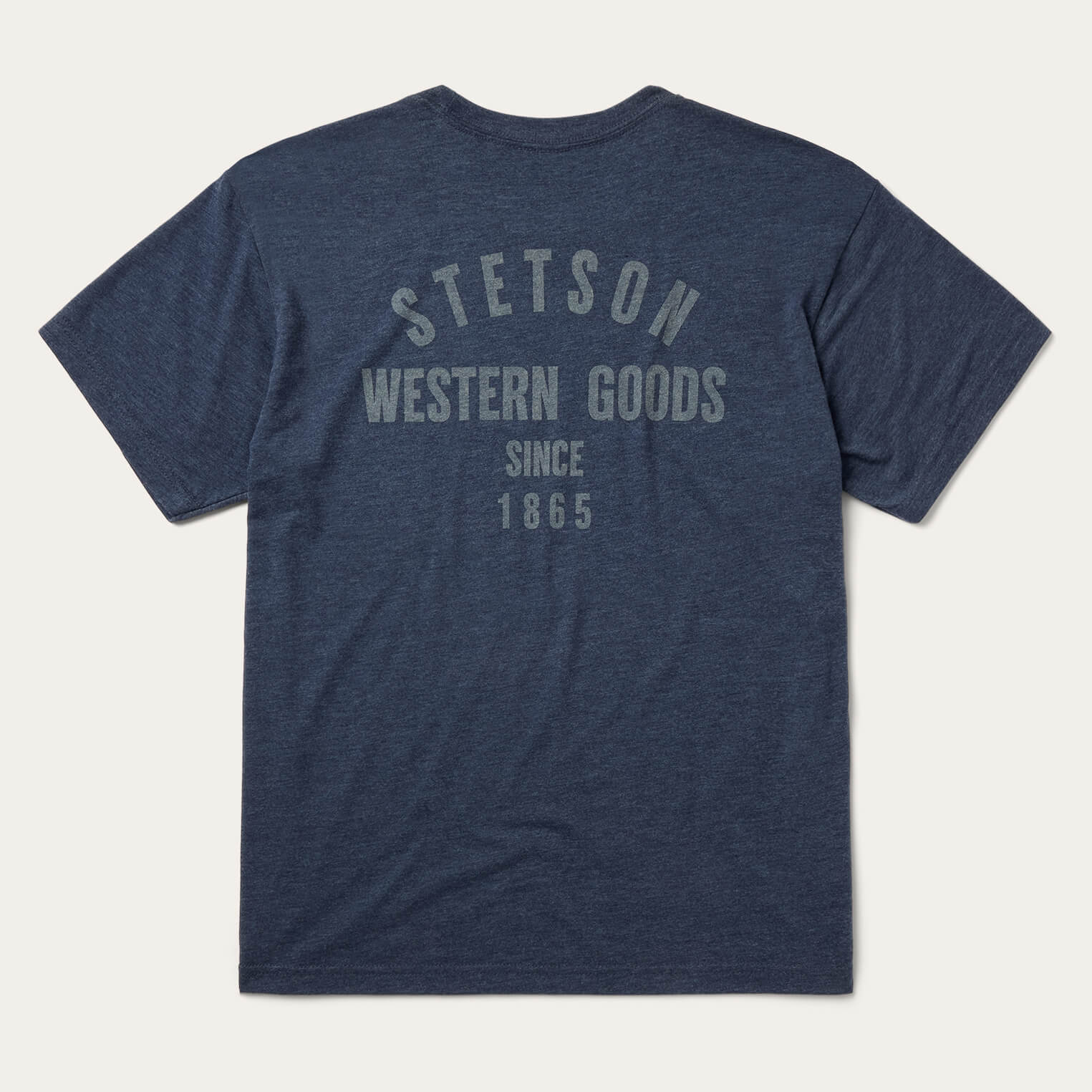 Western Goods Graphic Tee Blue | Stetson
