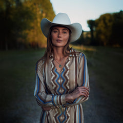 Sand Serape Print Dress Tan | Stetson