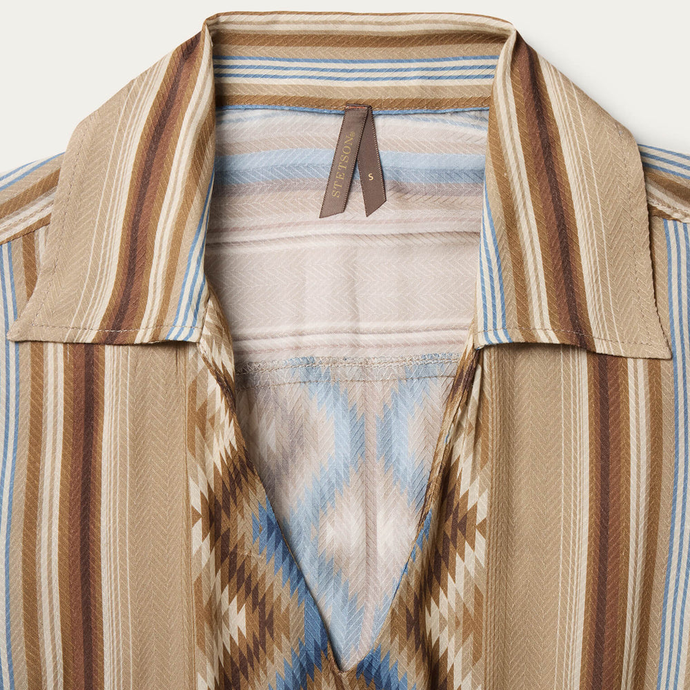 Sand Serape Print Dress Tan | Stetson