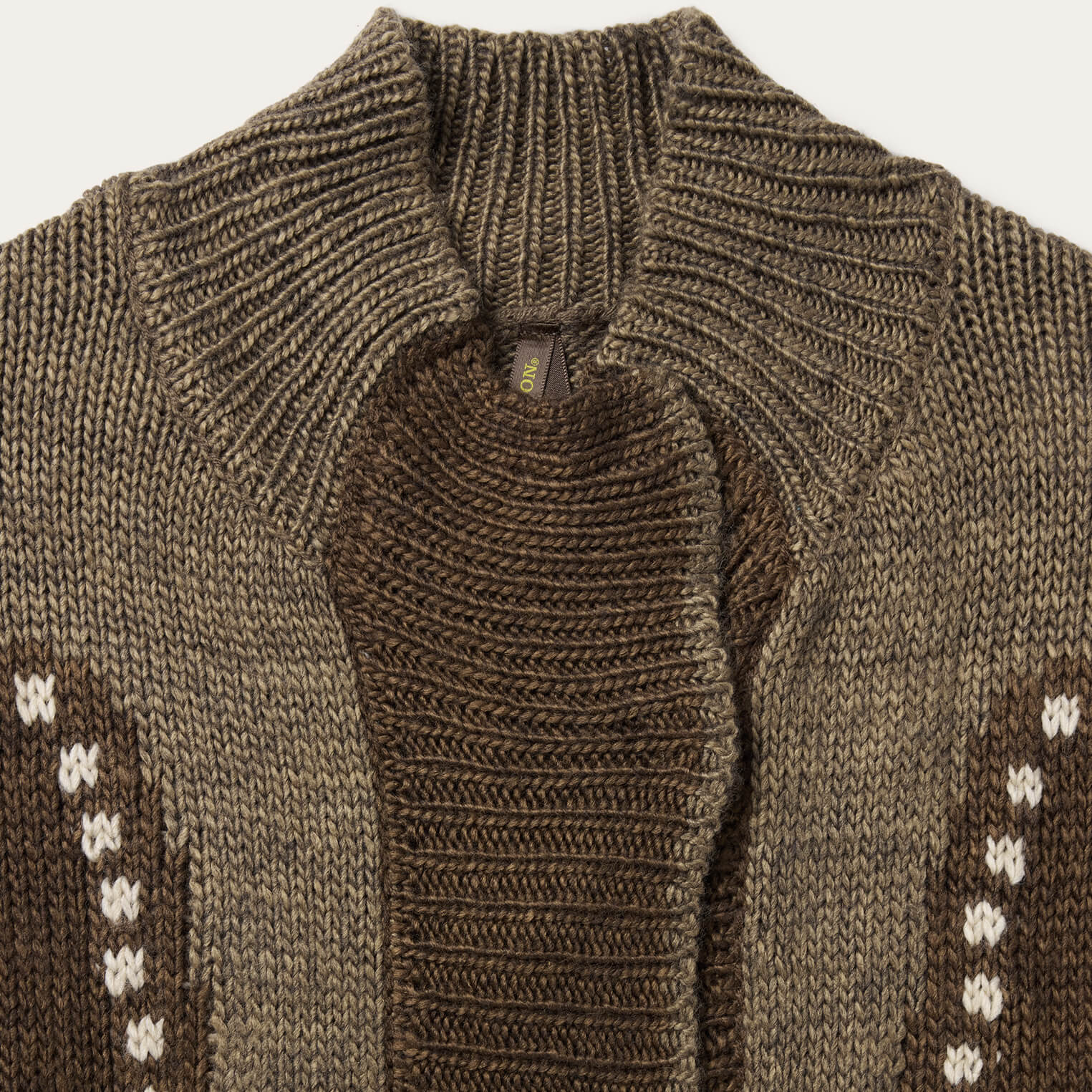 Steer & Star Belted Cardigan Brown | Stetson