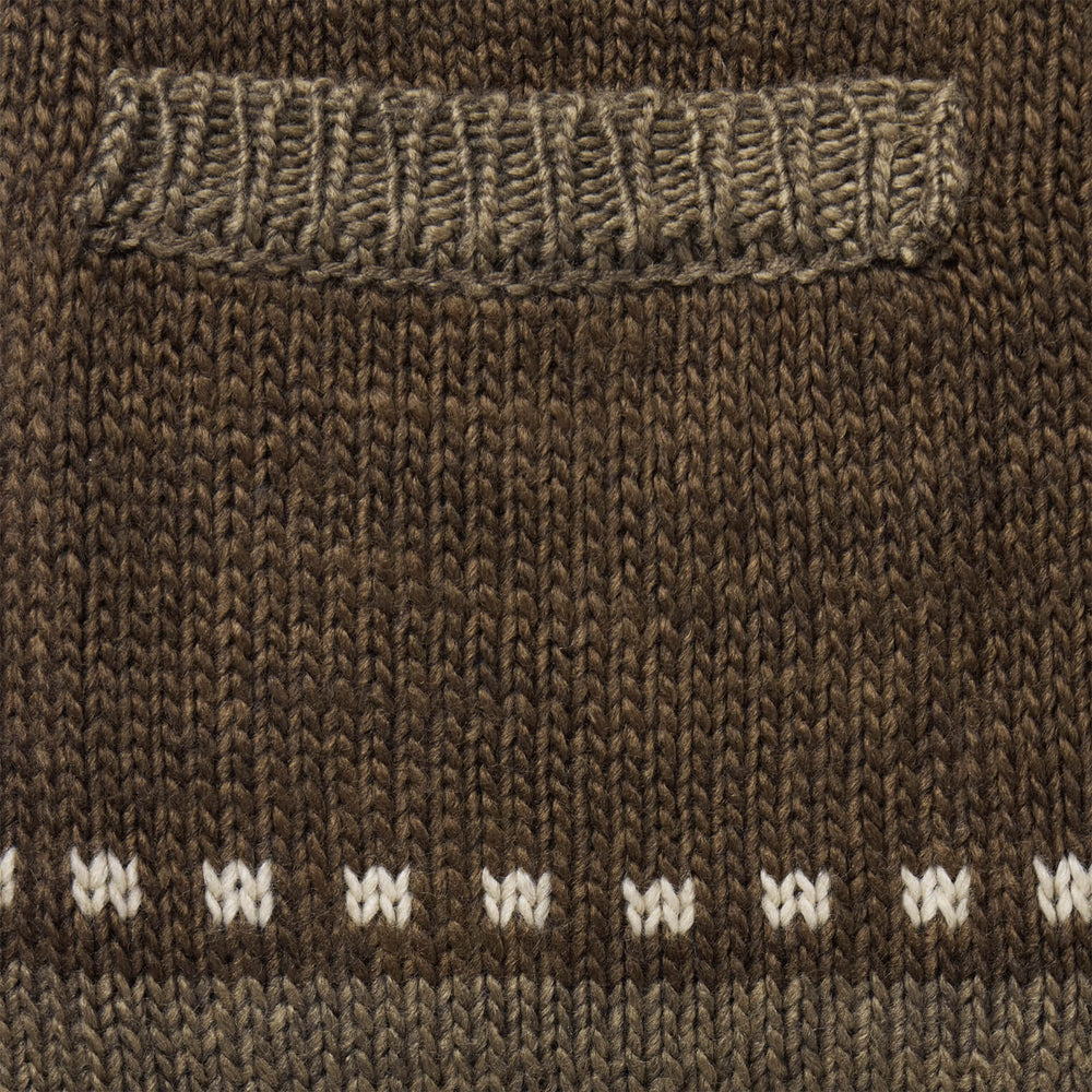 Steer & Star Belted Cardigan Brown | Stetson