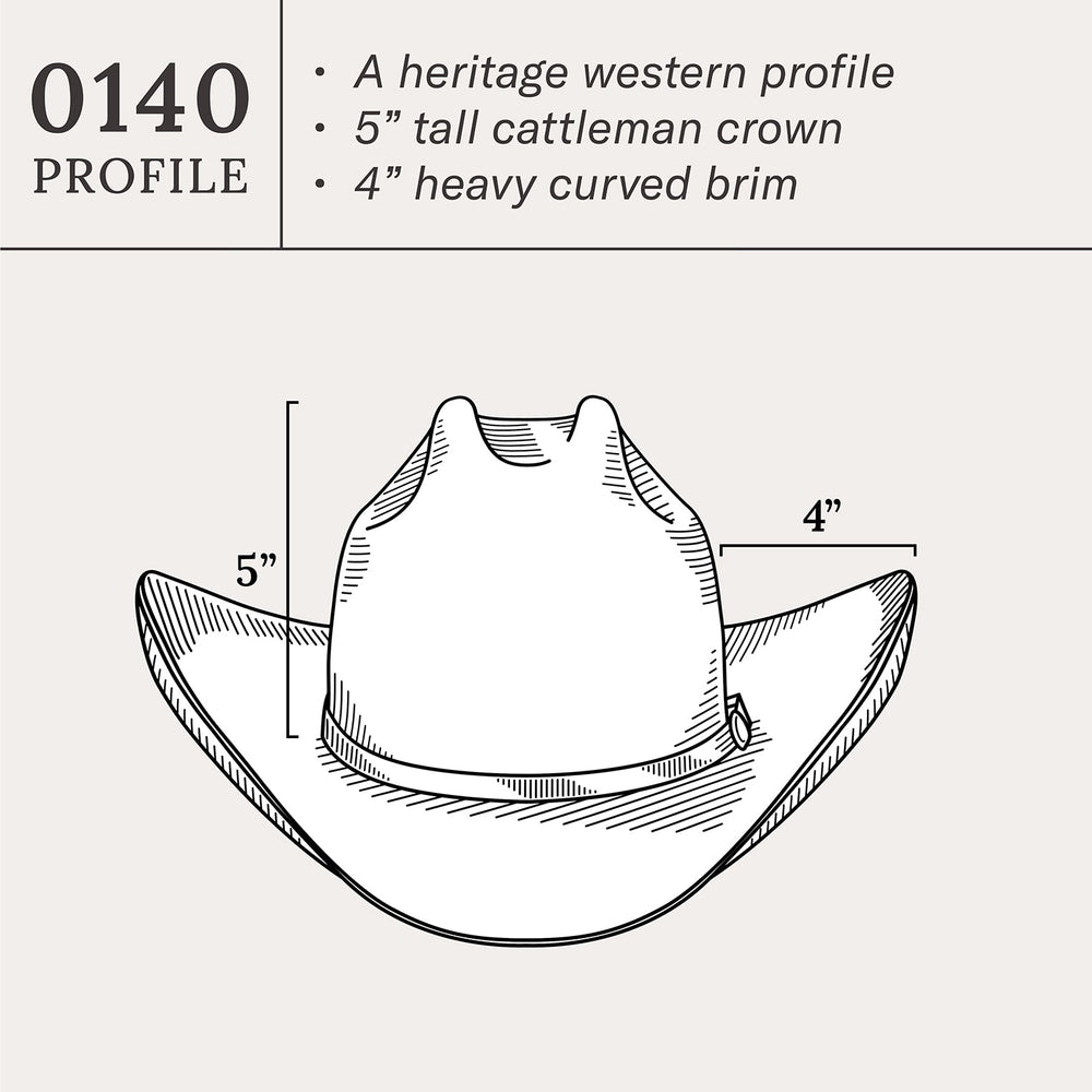 Mezcal 6X Cowboy Hat Navy | Stetson