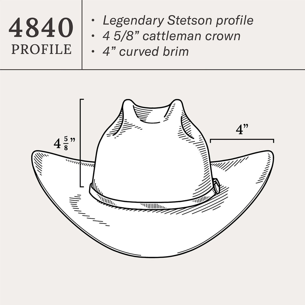 El Patron 48 Premier 30X Cowboy Hat Mocha | Stetson