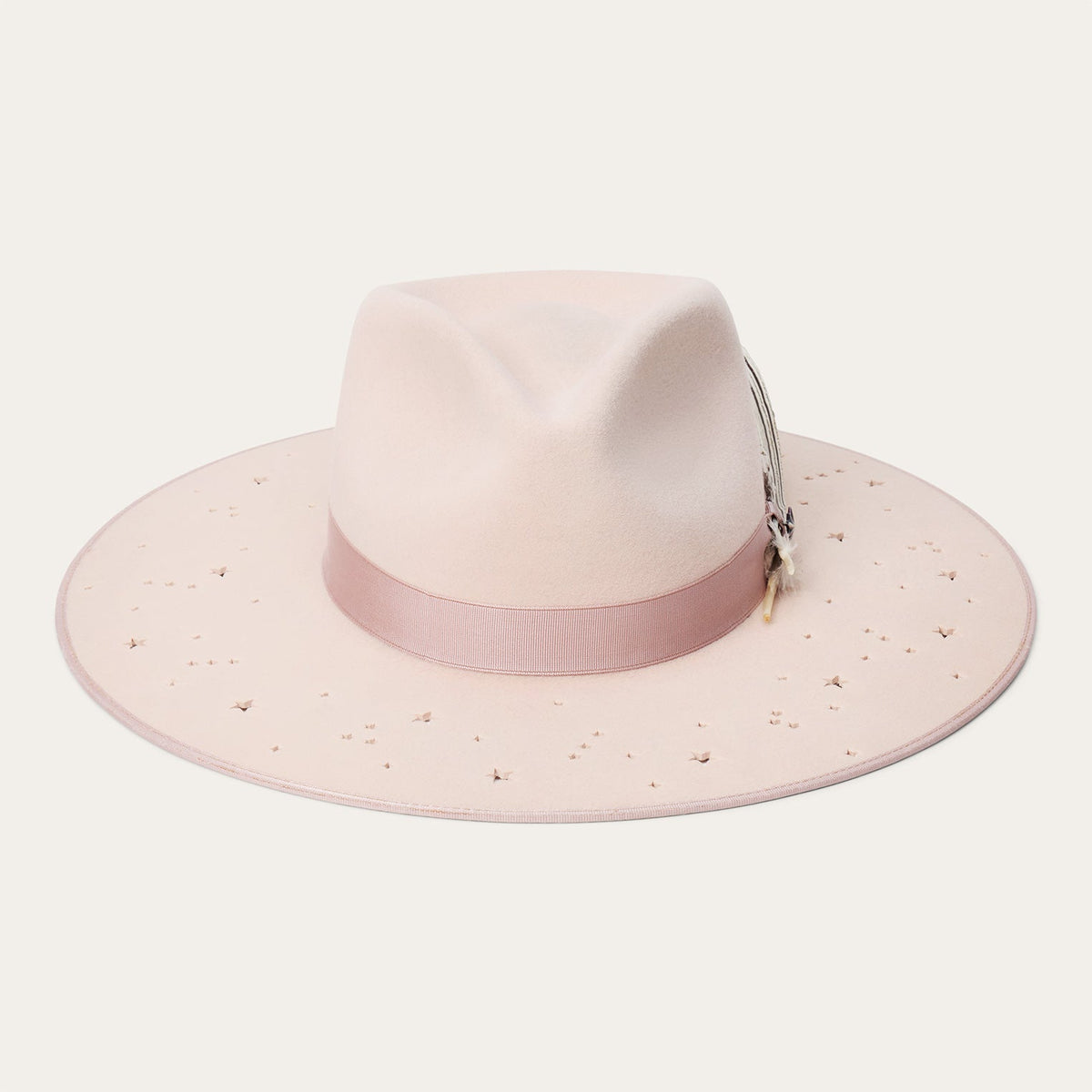 Night Sky Fedora Powder Pink | Stetson