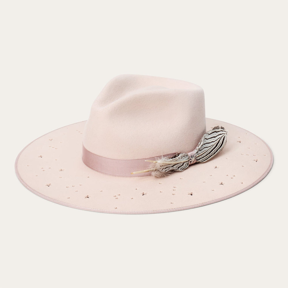 Night Sky Fedora Powder Pink | Stetson
