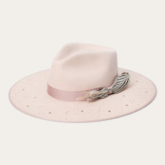 Night Sky Fedora Powder Pink | Stetson